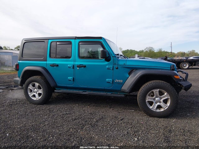 2019 Jeep Wrangler Unlimited Sport S 4x4 მანქანა იყიდება აუქციონზე, vin: 1C4HJXDN4KW618680, აუქციონის ნომერი: 44770478