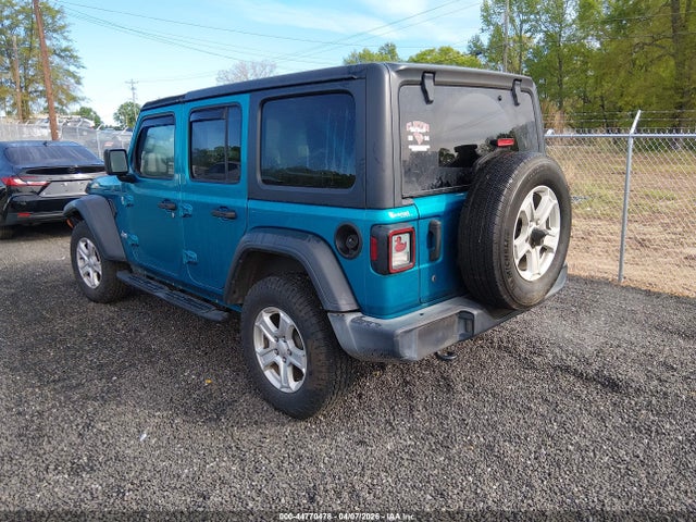 2019 Jeep Wrangler Unlimited Sport S 4x4 მანქანა იყიდება აუქციონზე, vin: 1C4HJXDN4KW618680, აუქციონის ნომერი: 44770478