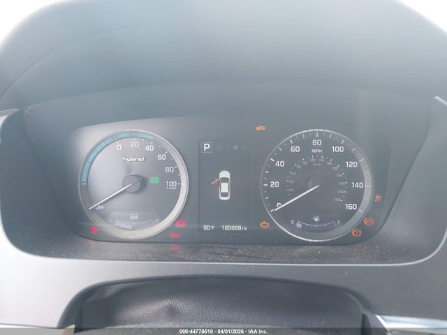 44770518 :رقم المزاد ، KMHE24L35HA066669 vin ، 2017 Hyundai Sonata Hybrid Se مزاد بيع