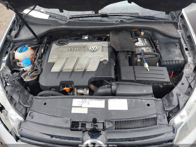 44770528 :رقم المزاد ، WVWNM7AJ4CW063307 vin ، 2012 Volkswagen Golf Tdi 4-door مزاد بيع