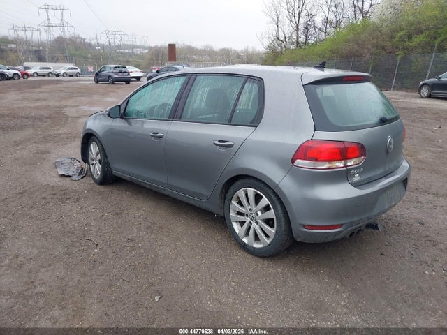 44770528 :رقم المزاد ، WVWNM7AJ4CW063307 vin ، 2012 Volkswagen Golf Tdi 4-door مزاد بيع