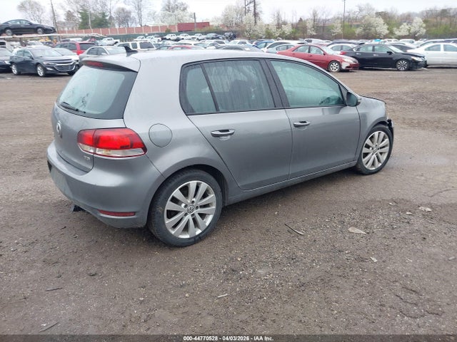 44770528 :رقم المزاد ، WVWNM7AJ4CW063307 vin ، 2012 Volkswagen Golf Tdi 4-door مزاد بيع