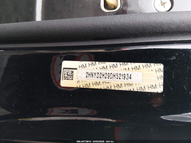 44770615 :رقم المزاد ، 2HNYD2H29DH521934 vin ، 2013 Acura Mdx مزاد بيع