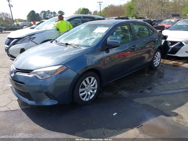 2016 Toyota Corolla Le მანქანა იყიდება აუქციონზე, vin: 2T1BURHE2GC726654, აუქციონის ნომერი: 44770633
