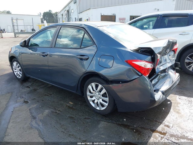 2016 Toyota Corolla Le მანქანა იყიდება აუქციონზე, vin: 2T1BURHE2GC726654, აუქციონის ნომერი: 44770633