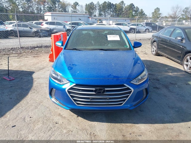 KMHD84LF4HU369705 Hyundai Elantra Value Edition