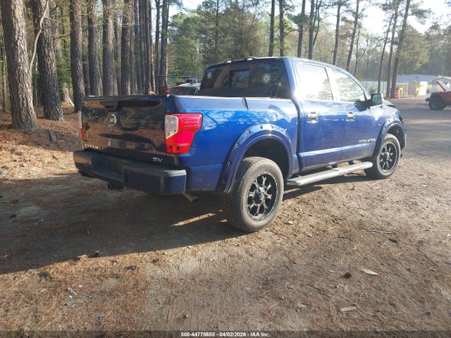 44770655 :رقم المزاد ، 1N6AA1E6XKN505440 vin ، 2019 Nissan Titan Sv مزاد بيع
