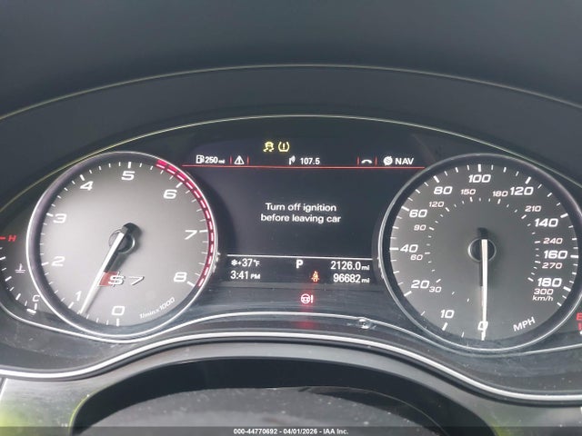 Aukcja sprzedaży 2013 Audi S7 4.0t Prestige, vin: WAU32AFC4DN085638, numer aukcji: 44770692
