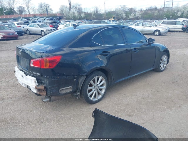 2010 Lexus Is 250 მანქანა იყიდება აუქციონზე, vin: JTHCF5C21A5044579, აუქციონის ნომერი: 44770698