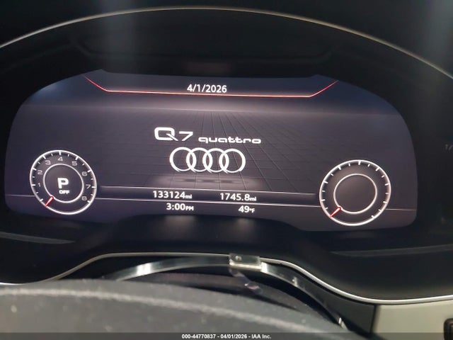Aukcja sprzedaży 2018 Audi Q7 3.0t Technik, vin: WA1WAAF72JD039551, numer aukcji: 44770837