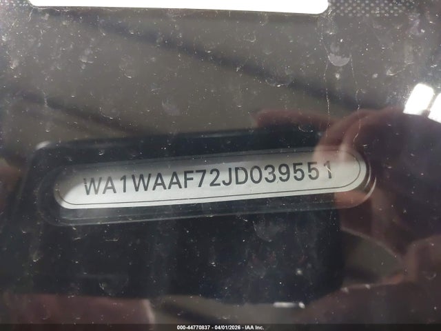 Aukcja sprzedaży 2018 Audi Q7 3.0t Technik, vin: WA1WAAF72JD039551, numer aukcji: 44770837