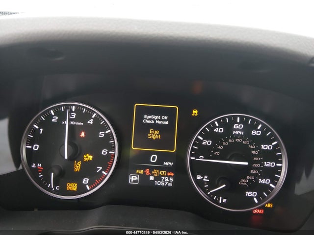 44770849 :رقم المزاد ، JF2SLDHC3SH601561 vin ، 2025 Subaru Forester Sport مزاد بيع