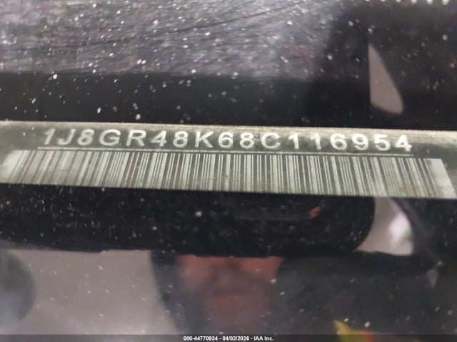 Продажа на аукционе авто 2008 Jeep Grand Cherokee Laredo, vin: 1J8GR48K68C116954, номер лота: 44770934