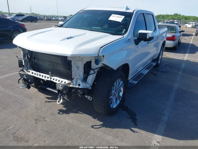 44770981 :رقم المزاد ، 1GCUYHEL2MZ307344 vin ، 2021 Chevrolet Silverado 1500 4wd  Short Bed High Country مزاد بيع