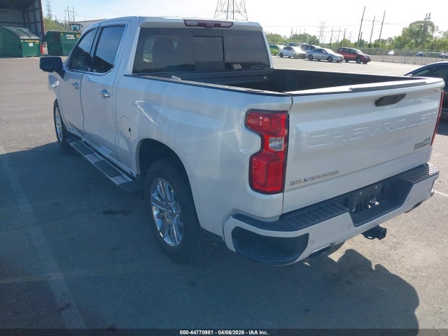 44770981 :رقم المزاد ، 1GCUYHEL2MZ307344 vin ، 2021 Chevrolet Silverado 1500 4wd  Short Bed High Country مزاد بيع