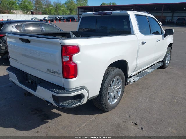 44770981 :رقم المزاد ، 1GCUYHEL2MZ307344 vin ، 2021 Chevrolet Silverado 1500 4wd  Short Bed High Country مزاد بيع