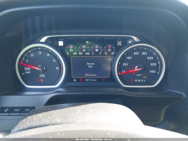 44770981 :رقم المزاد ، 1GCUYHEL2MZ307344 vin ، 2021 Chevrolet Silverado 1500 4wd  Short Bed High Country مزاد بيع