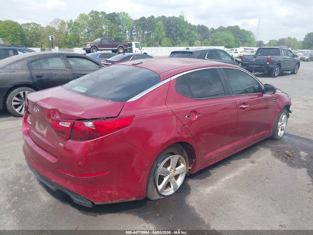 44770994 :رقم المزاد ، 5XXGM4A75FG462857 vin ، 2015 Kia Optima Lx مزاد بيع