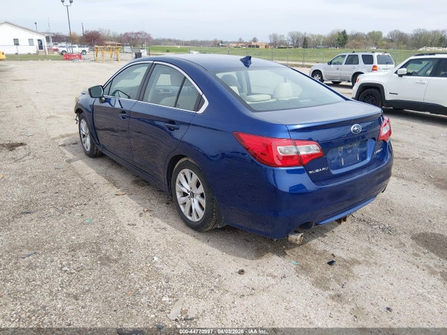 Продажа на аукционе авто 2016 Subaru Legacy 2.5i Premium, vin: 4S3BNAC65G3043578, номер лота: 44770997