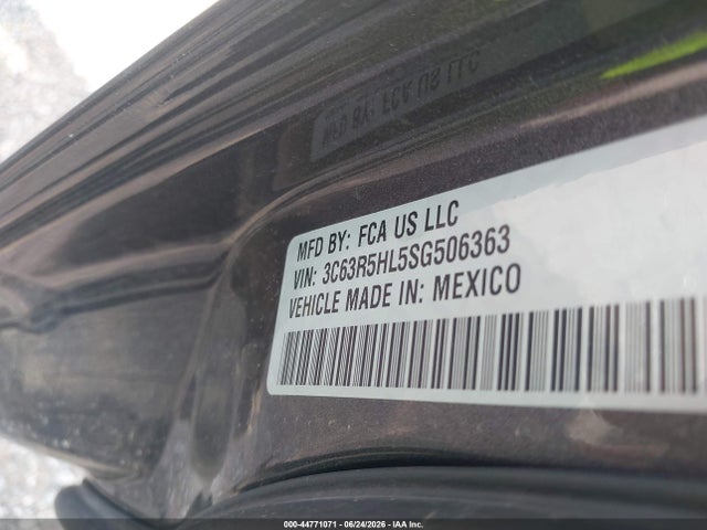 44771071 :رقم المزاد ، 3C63R5HL5SG506363 vin ، 2025 Ram 2500 Tradesman  4x4 8' Box مزاد بيع