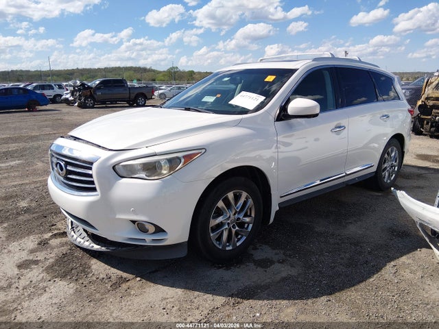 44771121 :رقم المزاد ، 5N1AL0MMXDC323125 vin ، 2013 Infiniti Jx35 مزاد بيع