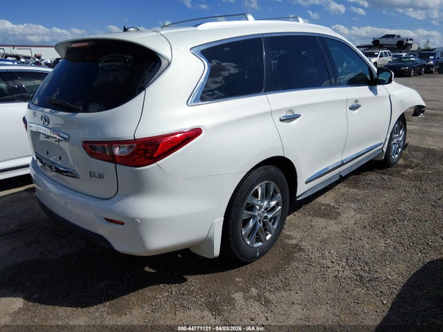 44771121 :رقم المزاد ، 5N1AL0MMXDC323125 vin ، 2013 Infiniti Jx35 مزاد بيع