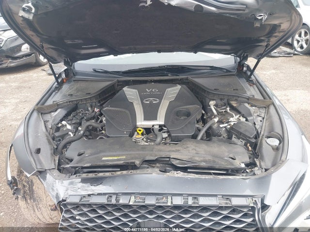44771195 :رقم المزاد ، JN1EV7AR0JM441508 vin ، 2018 Infiniti Q50 3.0t Sport مزاد بيع