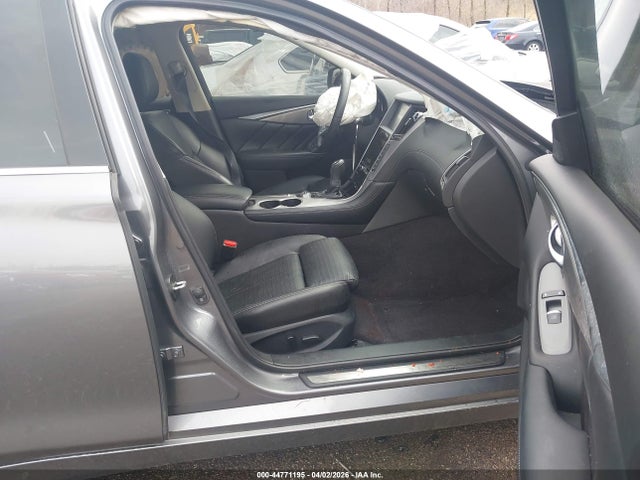 44771195 :رقم المزاد ، JN1EV7AR0JM441508 vin ، 2018 Infiniti Q50 3.0t Sport مزاد بيع