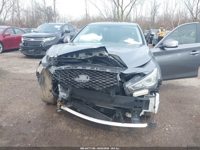 44771195 :رقم المزاد ، JN1EV7AR0JM441508 vin ، 2018 Infiniti Q50 3.0t Sport مزاد بيع