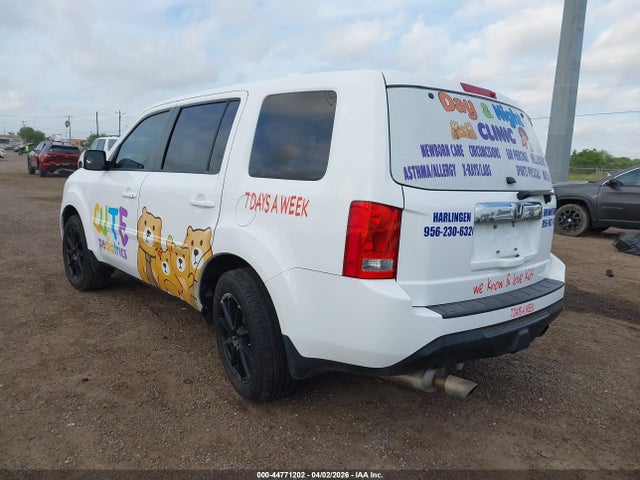 44771202 :رقم المزاد ، 5FNYF3H51EB024447 vin ، 2014 Honda Pilot Ex-l مزاد بيع