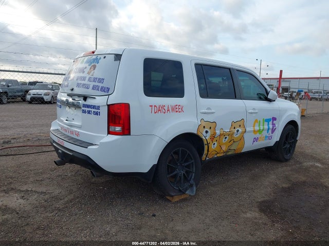 44771202 :رقم المزاد ، 5FNYF3H51EB024447 vin ، 2014 Honda Pilot Ex-l مزاد بيع