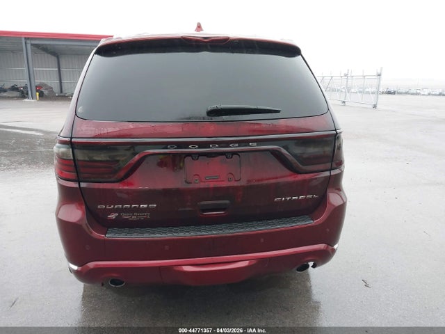 2018 Dodge Durango Citadel Awd მანქანა იყიდება აუქციონზე, vin: 1C4RDJEG4JC225173, აუქციონის ნომერი: 44771357