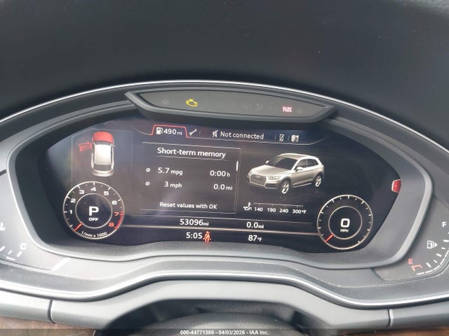 2020 Audi Q5 Premium Plus 45 Tfsi Quattro S Tronic მანქანა იყიდება აუქციონზე, vin: WA1BNAFY9L2046233, აუქციონის ნომერი: 44771380