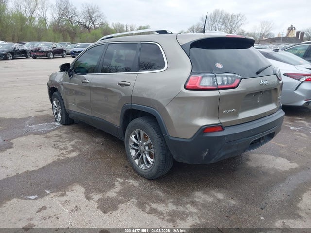Aukcja sprzedaży 2019 Jeep Cherokee Latitude Plus 4x4, vin: 1C4PJMLBXKD455210, numer aukcji: 44771551