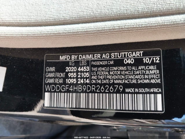 2013 MERCEDES-BENZ C 250 WDDGF4HB9DR262679 Photo 8