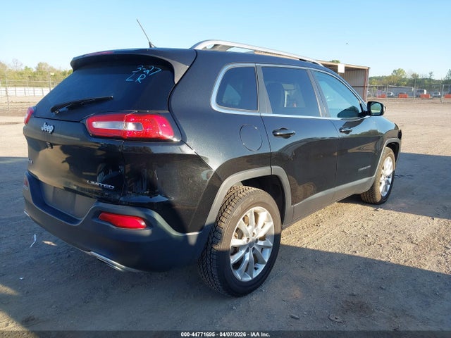 2015 Jeep Cherokee Limited მანქანა იყიდება აუქციონზე, vin: 1C4PJMDS9FW718375, აუქციონის ნომერი: 44771695