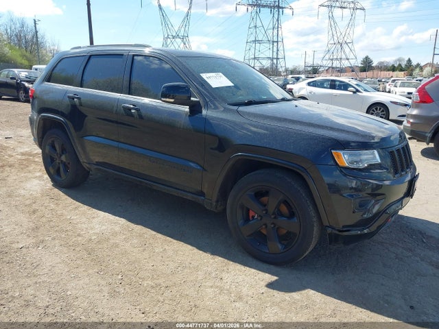 2015 Jeep Grand Cherokee Overland მანქანა იყიდება აუქციონზე, vin: 1C4RJECG2FC192863, აუქციონის ნომერი: 44771737