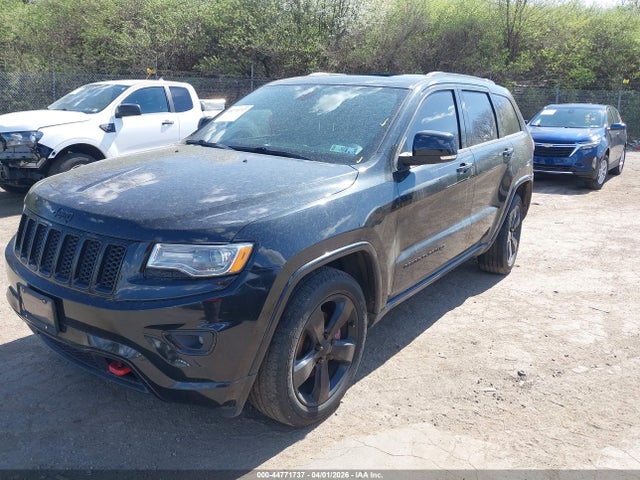 2015 Jeep Grand Cherokee Overland მანქანა იყიდება აუქციონზე, vin: 1C4RJECG2FC192863, აუქციონის ნომერი: 44771737