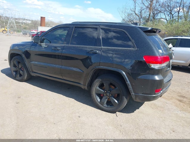 2015 Jeep Grand Cherokee Overland მანქანა იყიდება აუქციონზე, vin: 1C4RJECG2FC192863, აუქციონის ნომერი: 44771737