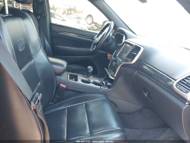 2015 Jeep Grand Cherokee Overland მანქანა იყიდება აუქციონზე, vin: 1C4RJECG2FC192863, აუქციონის ნომერი: 44771737