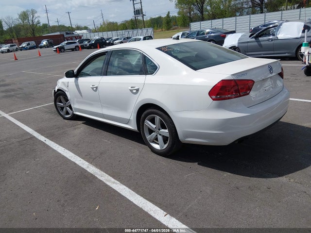 Продажа на аукционе авто 2014 Volkswagen Passat 2.5l Se, vin: 1VWBP7A30EC003389, номер лота: 44771747