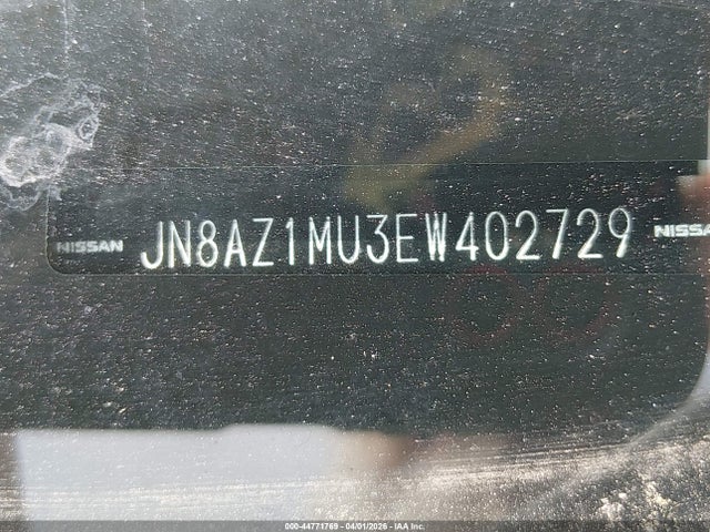 JN8AZ1MU3EW402729 Nissan MURANO S