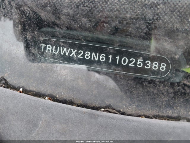 Aukcja sprzedaży 2001 Audi Tt, vin: TRUWX28N611025388, numer aukcji: 44771780