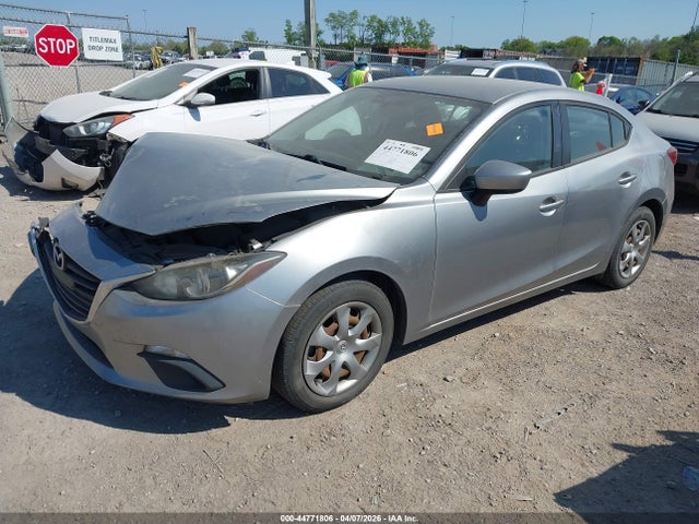 2014 Mazda Mazda3 I Sport მანქანა იყიდება აუქციონზე, vin: JM1BM1U7XE1150855, აუქციონის ნომერი: 44771806