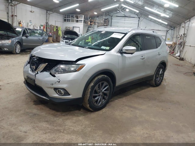 2016 Nissan Rogue Sl მანქანა იყიდება აუქციონზე, vin: 5N1AT2MV0GC777019, აუქციონის ნომერი: 44771807