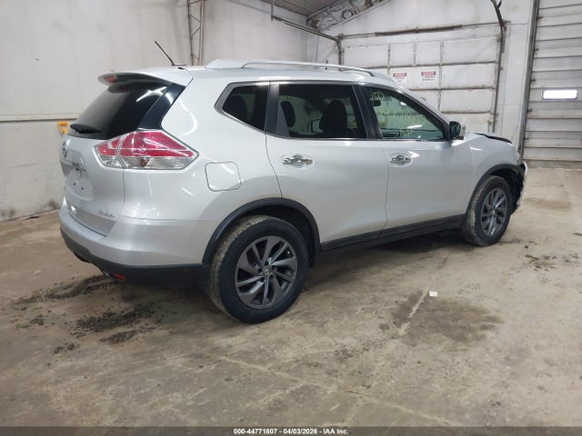 2016 Nissan Rogue Sl მანქანა იყიდება აუქციონზე, vin: 5N1AT2MV0GC777019, აუქციონის ნომერი: 44771807