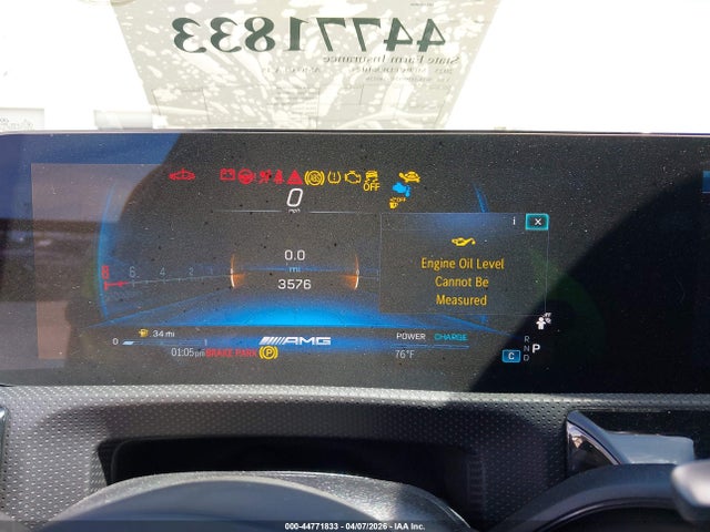 Aukcja sprzedaży 2025 Mercedes-benz Amg Cla 35 4matic, vin: W1K5J5BB3SN540128, numer aukcji: 44771833