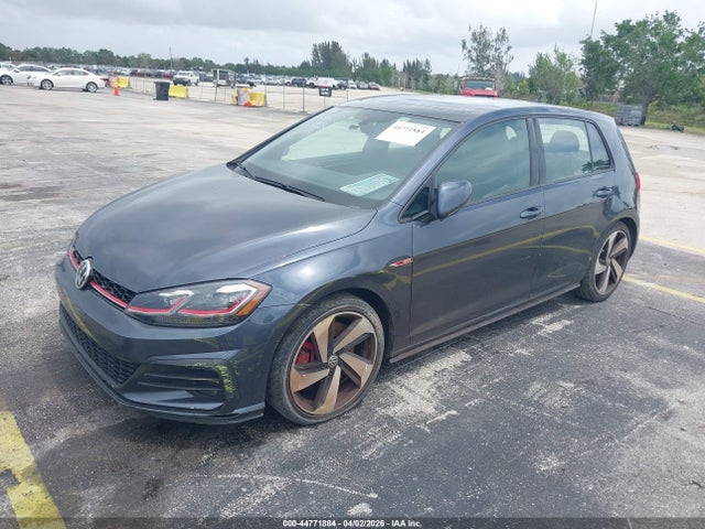 2018 Volkswagen Golf Gti 2.0t Autobahn/2.0t S/2.0t Se მანქანა იყიდება აუქციონზე, vin: 3VW447AU4JM263622, აუქციონის ნომერი: 44771884