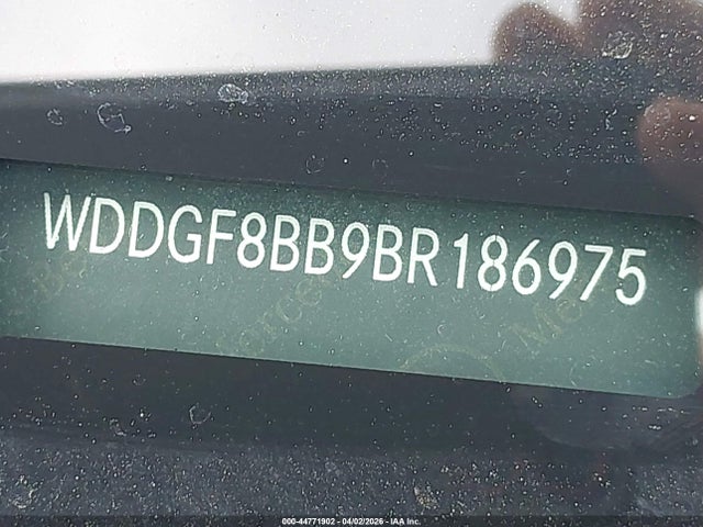 44771902 :رقم المزاد ، WDDGF8BB9BR186975 vin ، 2011 Mercedes-benz C 300 Sport 4matic مزاد بيع