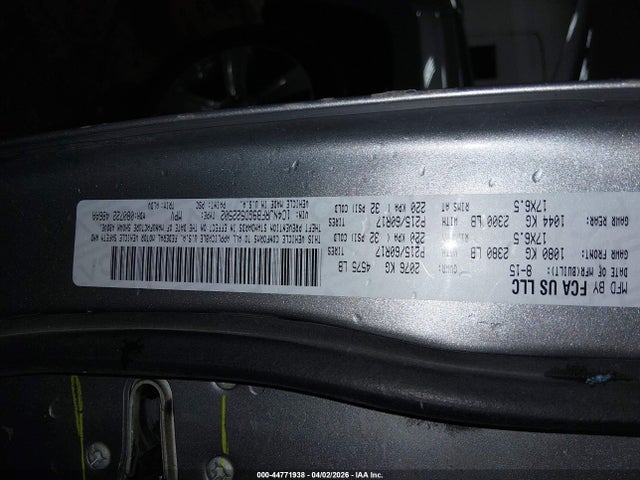 Продажа на аукционе авто 2016 Jeep Patriot High Altitude Edition, vin: 1C4NJRFB9GD522502, номер лота: 44771938